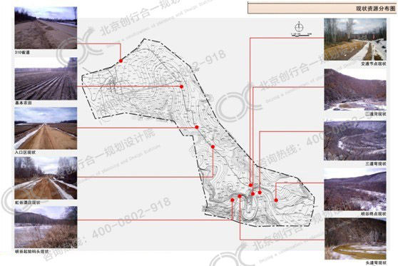锦河大峡谷旅游规划图